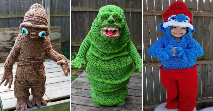 9 Halloween Costumes That I Crocheted For My Kids – My Home Inspiration